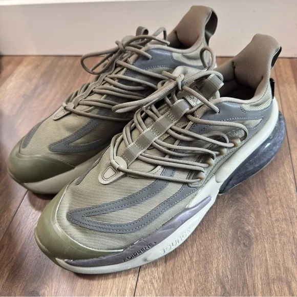 Adidas Alphabounce Boost Mens sneaker size US 8 ½ - Picture 4 of 14